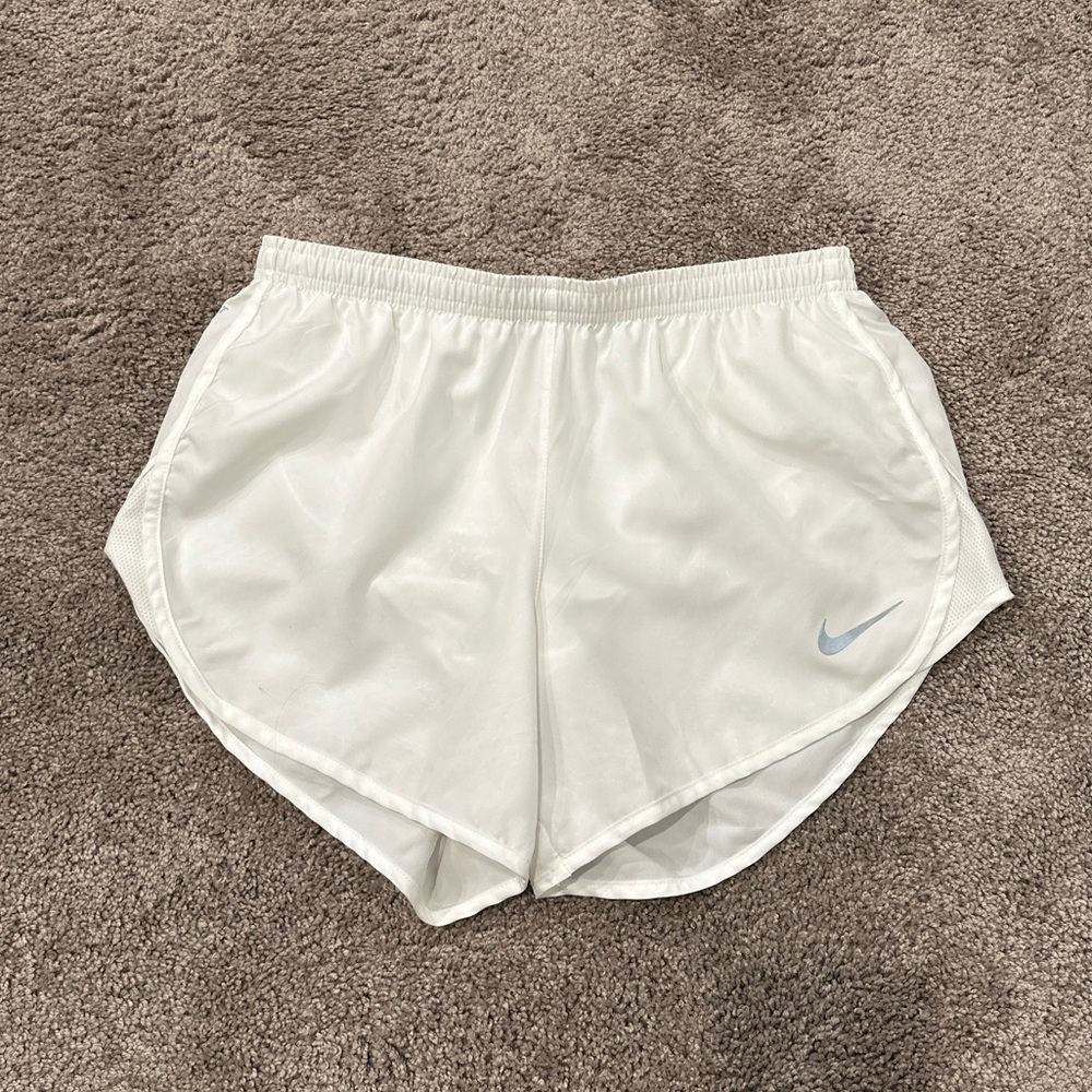Nike Women's White Athletic Shorts